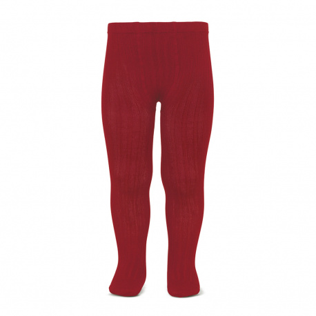 Buy Basic rib tights CHERRY in the online store Condor. Made in Spain. Visit the RIBBED TIGHTS (62 colours) section where you will find more colors and products that you will surely fall in love with. We invite you to take a look around our online store.