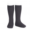 Buy Basic rib knee high socks COAL in the online store Condor. Made in Spain. Visit the KNEE-HIGH RIBBED SOCKS section where you will find more colors and products that you will surely fall in love with. We invite you to take a look around our online store.
