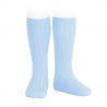 Compra Basic rib knee high socks BABY BLUE en la tienda online Condor. Fabricado en España. Visita la sección KNEE-HIGH RIBBED SOCKS donde encontrarás más colores y productos que seguro que te enamorarán. Te invitamos a darte una vuelta por nuestra tienda online.