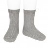 Buy Basic rib short socks ALUMINIUM in the online store Condor. Made in Spain. Visit the RIBBED SHORT SOCKS section where you will find more colors and products that you will surely fall in love with. We invite you to take a look around our online store.