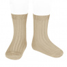 Buy Basic rib short socks NOUGAT in the online store Condor. Made in Spain. Visit the RIBBED SHORT SOCKS section where you will find more colors and products that you will surely fall in love with. We invite you to take a look around our online store.
