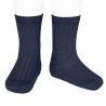 Compra Basic rib short socks NAVY BLUE en la tienda online Condor. Fabricado en España. Visita la sección Ribbed (62 colours) donde encontrarás más colores y productos que seguro que te enamorarán. Te invitamos a darte una vuelta por nuestra tienda online.