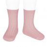 Buy Basic rib short socks PALE PINK in the online store Condor. Made in Spain. Visit the RIBBED SHORT SOCKS section where you will find more colors and products that you will surely fall in love with. We invite you to take a look around our online store.