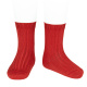 Compra Basic rib short socks RED en la tienda online Condor. Fabricado en España. Visita la sección Ribbed (62 colours) donde encontrarás más colores y productos que seguro que te enamorarán. Te invitamos a darte una vuelta por nuestra tienda online.