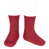 Buy Basic rib short socks CHERRY in the online store Condor. Made in Spain. Visit the RIBBED SHORT SOCKS section where you will find more colors and products that you will surely fall in love with. We invite you to take a look around our online store.