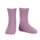 Compra Basic rib short socks AMETHYST en la tienda online Condor. Fabricado en España. Visita la sección Ribbed (62 colours) donde encontrarás más colores y productos que seguro que te enamorarán. Te invitamos a darte una vuelta por nuestra tienda online.
