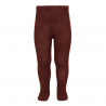 Buy Plain stitch basic tights GARNET in the online store Condor. Made in Spain. Visit the BASIC TIGHTS (62 colours) section where you will find more colors and products that you will surely fall in love with. We invite you to take a look around our online store.
