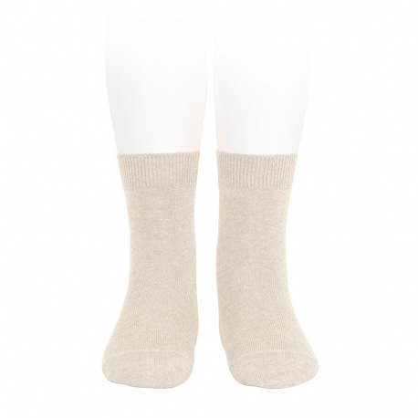 Buy Plain stitch basic short socks LINEN in the online store Condor. Made in Spain. Visit the SHORT PLAIN STITCH SOCKS section where you will find more colors and products that you will surely fall in love with. We invite you to take a look around our online store.
