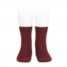 Buy Plain stitch basic short socks BURGUNDY in the online store Condor. Made in Spain. Visit the SHORT PLAIN STITCH SOCKS section where you will find more colors and products that you will surely fall in love with. We invite you to take a look around our online store.