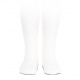 Elastic cotton short socks WHITE