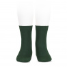 Buy Elastic cotton short socks BOTTLE GREEN in the online store Condor. Made in Spain. Visit the OUTLET section where you will find more colors and products that you will surely fall in love with. We invite you to take a look around our online store.