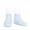 Buy Elastic cotton ankle socks BABY BLUE in the online store Condor. Made in Spain. Visit the ANKLE SOCKS section where you will find more colors and products that you will surely fall in love with. We invite you to take a look around our online store.