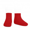 Buy Elastic cotton ankle socks RED in the online store Condor. Made in Spain. Visit the ANKLE SOCKS section where you will find more colors and products that you will surely fall in love with. We invite you to take a look around our online store.