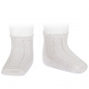 Compra Pattern short socks CREAM en la tienda online Condor. Fabricado en España. Visita la sección SPRING COTON BASIC BABY SOCKS donde encontrarás más colores y productos que seguro que te enamorarán. Te invitamos a darte una vuelta por nuestra tienda online.