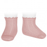 Buy Pattern short socks PALE PINK in the online store Condor. Made in Spain. Visit the SPRING COTON BASIC BABY SOCKS section where you will find more colors and products that you will surely fall in love with. We invite you to take a look around our online store.