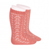 Buy Cotton openwork knee-high socks PEONY in the online store Condor. Made in Spain. Visit the BABY OPENWORK SOCKS section where you will find more colors and products that you will surely fall in love with. We invite you to take a look around our online store.