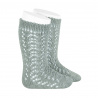 Buy Cotton openwork knee-high socks DRY GREEN in the online store Condor. Made in Spain. Visit the BABY OPENWORK SOCKS section where you will find more colors and products that you will surely fall in love with. We invite you to take a look around our online store.