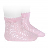 Buy Cotton openwork short socks PINK in the online store Condor. Made in Spain. Visit the BABY OPENWORK SOCKS section where you will find more colors and products that you will surely fall in love with. We invite you to take a look around our online store.