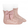 Buy Cotton openwork short socks with bow OLD ROSE in the online store Condor. Made in Spain. Visit the BABY OPENWORK SOCKS section where you will find more colors and products that you will surely fall in love with. We invite you to take a look around our online store.