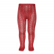 Perle openwork tights RED