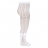 Buy Openwork perle tights with side grossgrain bow WHITE in the online store Condor. Made in Spain. Visit the OPENWORK PERLE TIGHTS section where you will find more colors and products that you will surely fall in love with. We invite you to take a look around our online store.