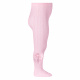 Openwork perle tights with side grossgrain bow PINK