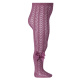 Openwork perle tights with side grossgrain bow CASSIS