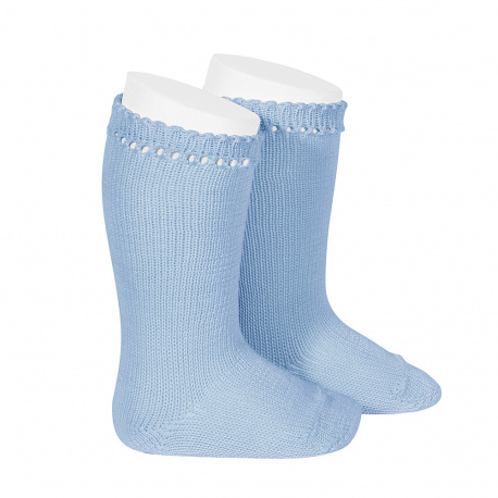 Buy Perle knee high socks BLUISH in the online store Condor. Made in Spain. Visit the PERLE BABY SOCKS section where you will find more colors and products that you will surely fall in love with. We invite you to take a look around our online store.