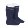 Buy Perle knee high socks NAVY BLUE in the online store Condor. Made in Spain. Visit the PERLE BABY SOCKS section where you will find more colors and products that you will surely fall in love with. We invite you to take a look around our online store.
