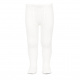 Perle openwork tights lateral spike WHITE