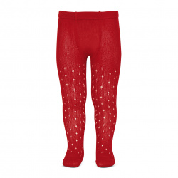 Buy Perle openwork tights lateral spike RED in the online store Condor. Made in Spain. Visit the OPENWORK PERLE TIGHTS section where you will find more colors and products that you will surely fall in love with. We invite you to take a look around our online store.