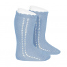 Buy Side openwork perle knee high socks BLUISH in the online store Condor. Made in Spain. Visit the BABY SPIKE OPENWORK SOCKS section where you will find more colors and products that you will surely fall in love with. We invite you to take a look around our online store.