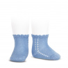 Buy Perle side openwork short socks BLUISH in the online store Condor. Made in Spain. Visit the BABY SPIKE OPENWORK SOCKS section where you will find more colors and products that you will surely fall in love with. We invite you to take a look around our online store.