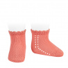 Buy Perle side openwork short socks PEONY in the online store Condor. Made in Spain. Visit the BABY SPIKE OPENWORK SOCKS section where you will find more colors and products that you will surely fall in love with. We invite you to take a look around our online store.