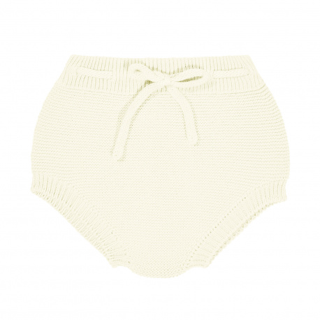 Buy the Garter stitch culotte with cord BEIGE made of 100% cotton. Exclusive panty-type shorts from our collection for newborns. Available in a wide variety of colors that match Condor tights, baby tights, socks, with cardigans. Available for babies, both for boys and girls. They are unisex. Very comfortable and high quality Condor. Within SALES, you will also find other types of baby clothing.