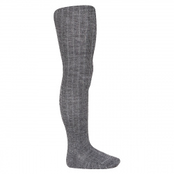 Buy Wool rib tights LIGHT GREY in the online store Condor. Made in Spain. Visit the WOOL TIGHTS section where you will find more colors and products that you will surely fall in love with. We invite you to take a look around our online store.