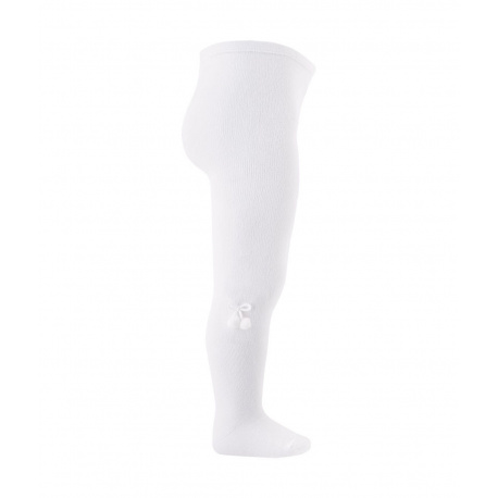 Buy Baby cotton tights with small pompoms WHITE in the online store Condor. Made in Spain. Visit the COTTON TIGHTS WITH POMPOMS section where you will find more colors and products that you will surely fall in love with. We invite you to take a look around our online store.