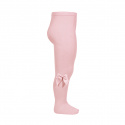 Tights with side grossgran bow PALE PINK