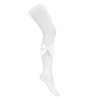 Buy Side velvet bow tights WHITE in the online store Condor. Made in Spain. Visit the TIGHTS WITH BOWS section where you will find more colors and products that you will surely fall in love with. We invite you to take a look around our online store.