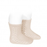 Buy Baby side openwork short socks LINEN in the online store Condor. Made in Spain. Visit the WARM OPENWORK BABY SOCKS section where you will find more colors and products that you will surely fall in love with. We invite you to take a look around our online store.
