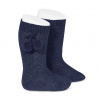 Buy Warm cotton knee-high socks with pompoms NAVY BLUE in the online store Condor. Made in Spain. Visit the POMPOM WARM BABY SOCKS section where you will find more colors and products that you will surely fall in love with. We invite you to take a look around our online store.