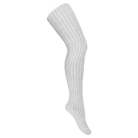 Compra Lurex rib tights ALUMINIUM en la tienda online Condor. Fabricado en España. Visita la sección Sparkling donde encontrarás más colores y productos que seguro que te enamorarán. Te invitamos a darte una vuelta por nuestra tienda online.