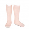 Buy Bright rib knee-high socks OLD ROSE in the online store Condor. Made in Spain. Visit the GIRL SPECIAL SOCKS section where you will find more colors and products that you will surely fall in love with. We invite you to take a look around our online store.