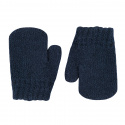 Classic one-finger mittens NAVY BLUE