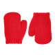 Classic one-finger mittens RED