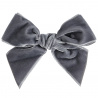 Buy Hair clip with velvet bow LIGHT GREY in the online store Condor. Made in Spain. Visit the HAIR ACCESSORIES section where you will find more colors and products that you will surely fall in love with. We invite you to take a look around our online store.