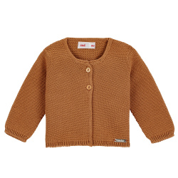 Shop the Garter stitch cardigan CINNAMON Condor. Available in a wide variety of colors to match with leotards, socks, and bonnets. Knitwear cardigans and also bolero cardigans for girls made of 100% cotton. Ideal as basics for back to school uniforms and for communions, weddings and baptisms.