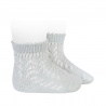 Buy Cotton openwork short socks PEARLY in the online store Condor. Made in Spain. Visit the BABY OPENWORK SOCKS section where you will find more colors and products that you will surely fall in love with. We invite you to take a look around our online store.