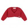 Buy Garter stitch bolero cardigan RED in the online store Condor. Made in Spain. Visit the CARDIGANS AND KNITWEAR section where you will find more colors and products that you will surely fall in love with. We invite you to take a look around our online store.