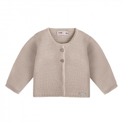 Shop the Garter stitch cardigan STONE Condor. Available in a wide variety of colors to match with leotards, socks, and bonnets. Knitwear cardigans and also bolero cardigans for girls made of 100% cotton. Ideal as basics for back to school uniforms and for communions, weddings and baptisms.